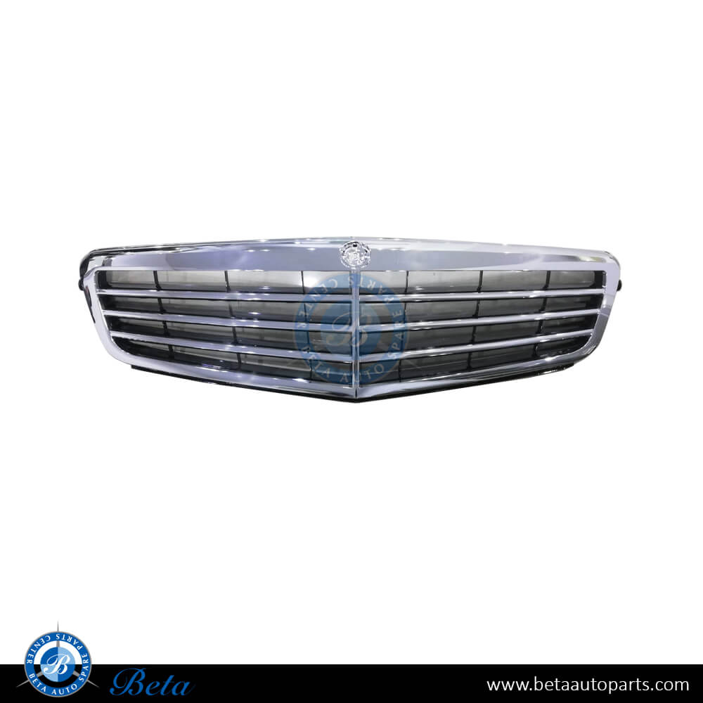 Grille Black and Chrome color for Mercedes C-Class W204 2008-2014 models, Part Number 2048801483/2048801283 Grille Black and Chrome color for Mercedes C-Class W204 2008-2014 models, Part Number 2048801483/2048801283